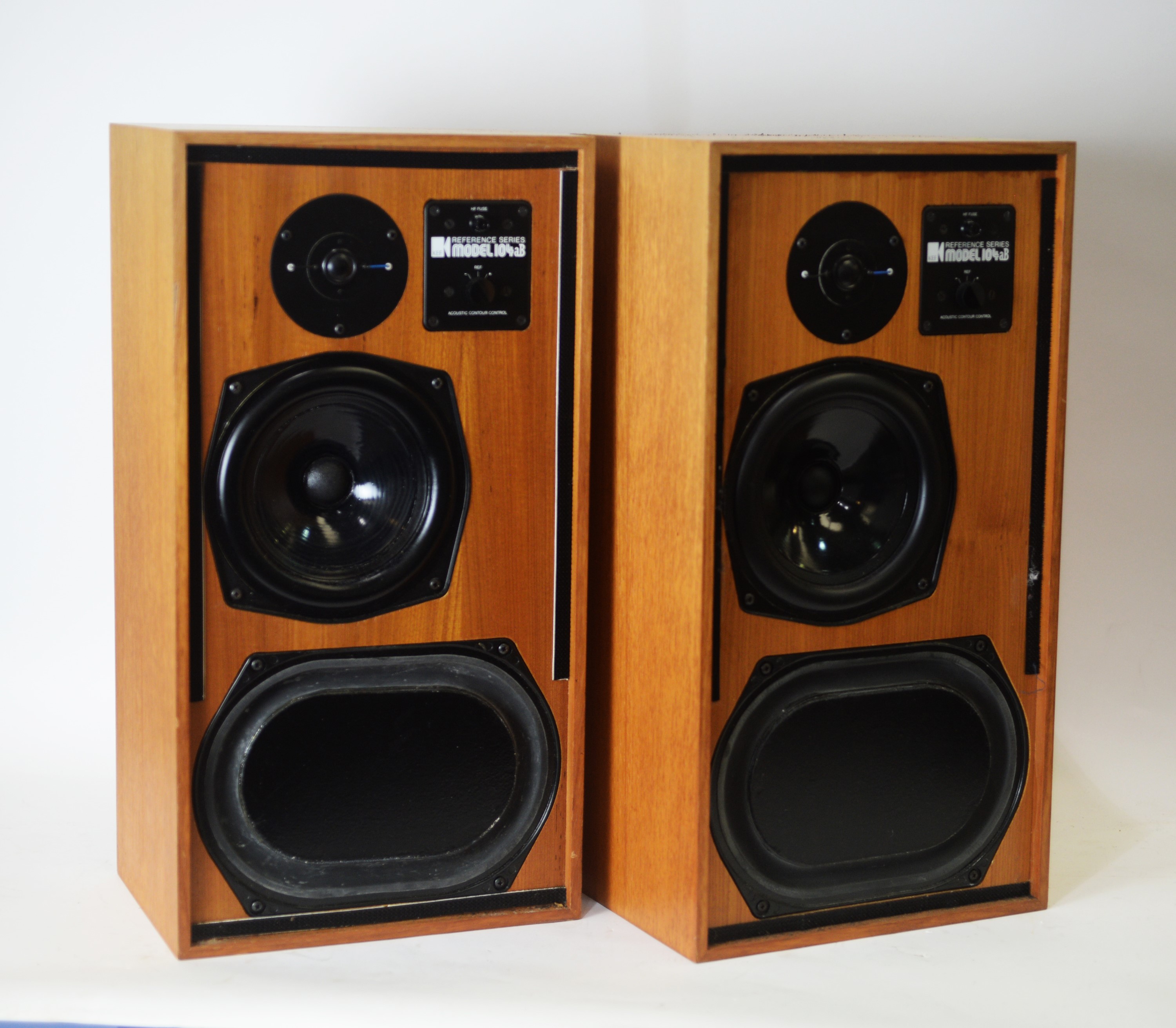 Pair of KEF floor standing speakers.