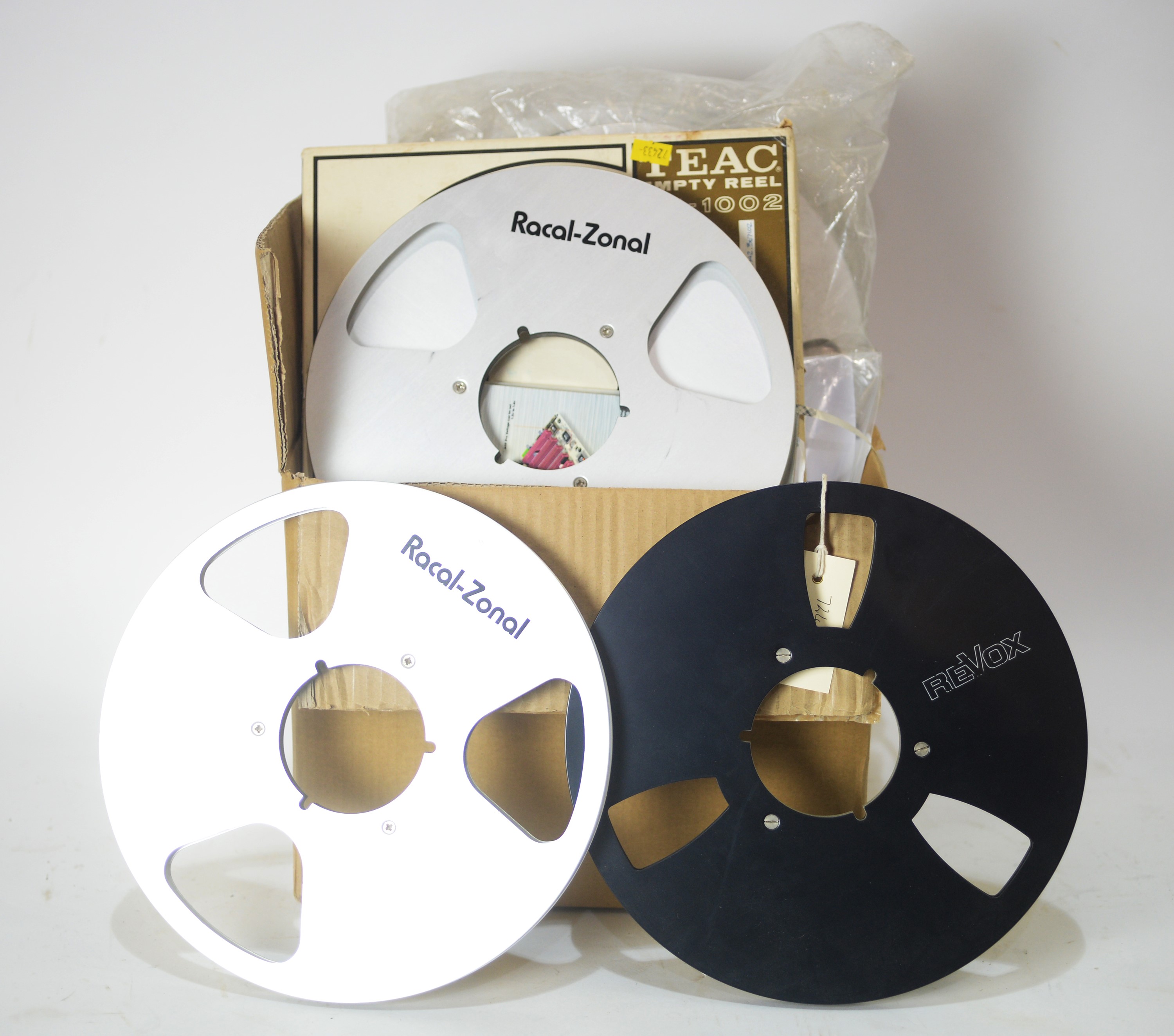 Qty Agfa and Teac reel to reel tapes