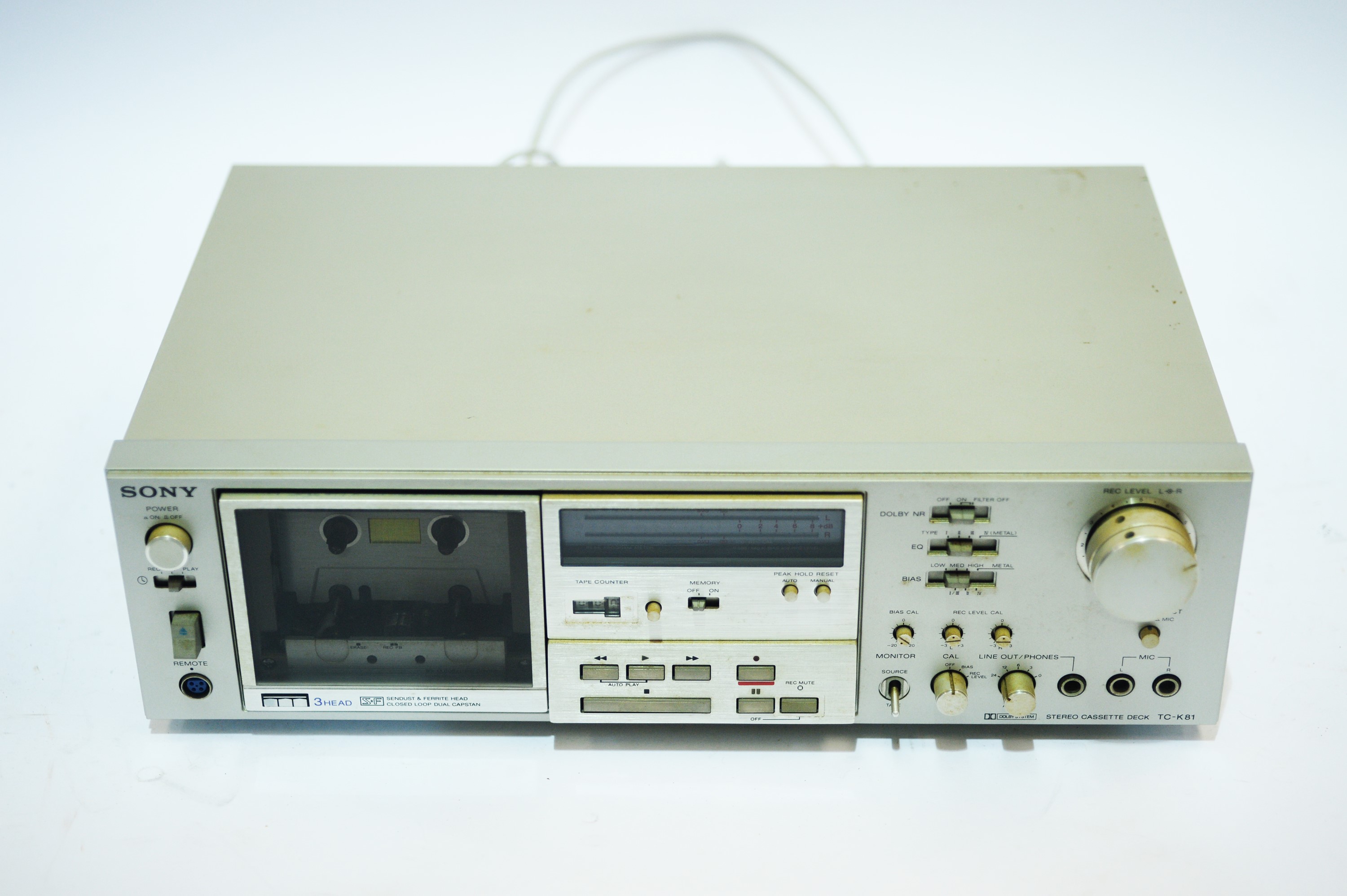 Sony TC-K81 stereo cassette deck