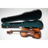 Student Violin cased