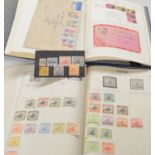 Two stamp albums