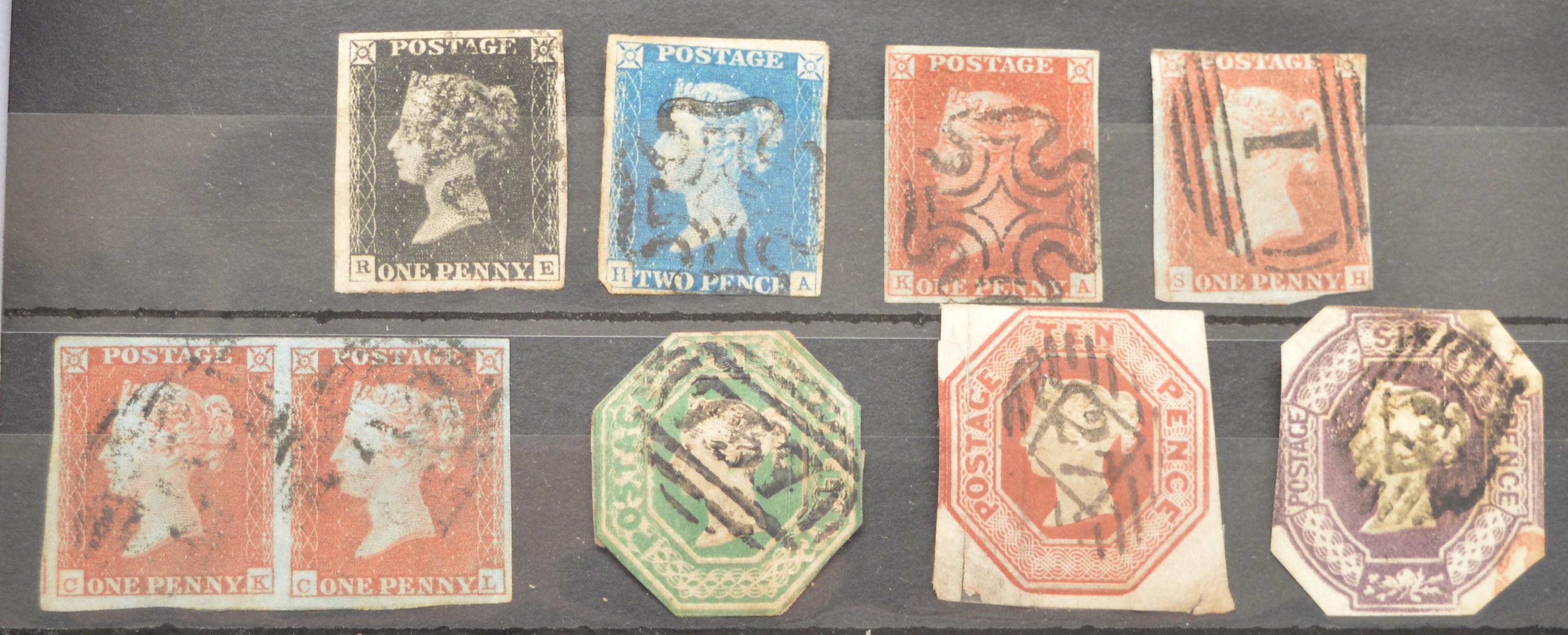 GB QV stamps