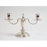 C. J. Vander silver candelabra