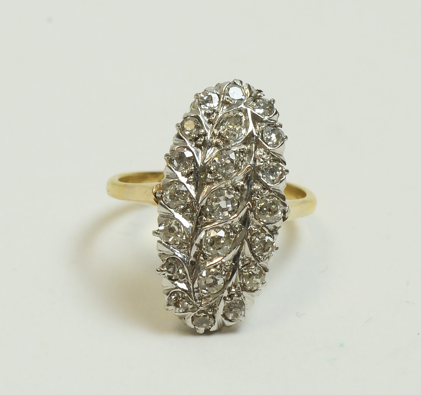 Victorian diamond dress ring