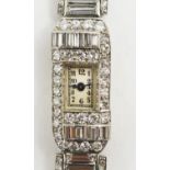 Marc Favre diamond cocktail watch