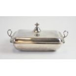 Edwardian silver covered tureen