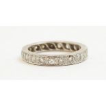 Diamond eternity ring