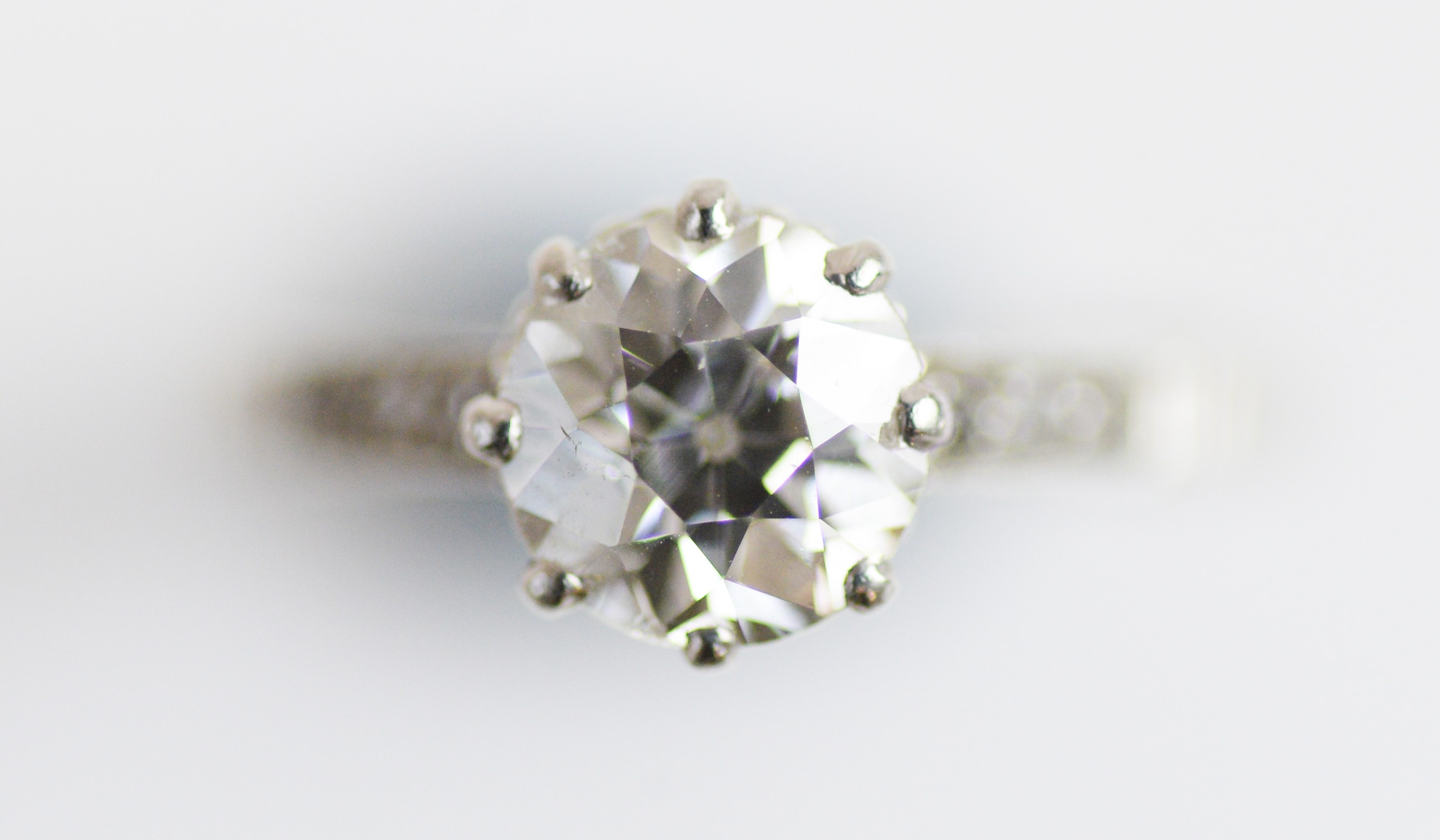 A single stone diamond ring - Image 4 of 4