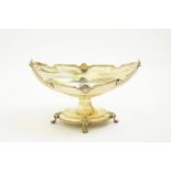 A George V silver fruit stand