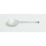 George II silver seal top spoon