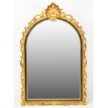 20th Century carved giltwood mirror