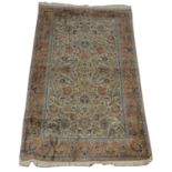 Silk Tabriz rug