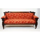 Victorian rosewood sofa