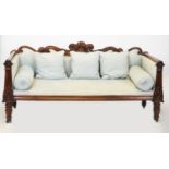 Victorian rosewood sofa