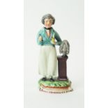 Staffordshire figure wigmaker