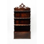 George III oak spoon rack