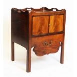 19th Century mahogany commode