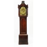 Branson, Hull - an eight-day oak longcase clock