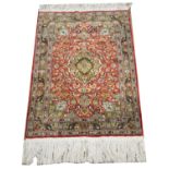 Fine silk rug