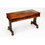 19th Century Gillows mahogany library table