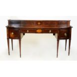 Early 20th Century mahogany stage-back sideboard