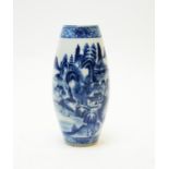 Chinese blue and white vase