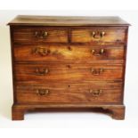 George III mahogany chest of drawers