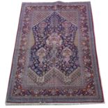 Kashan prayer rug