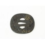 Japanese iron Tsuba