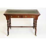 Victorian Gillows oak desk