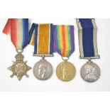 Royal Navy Long Service and Good Conduct group, awarded to 21527 Joseph Henry Treloar, Able