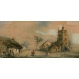 18th Century British School - watercolour