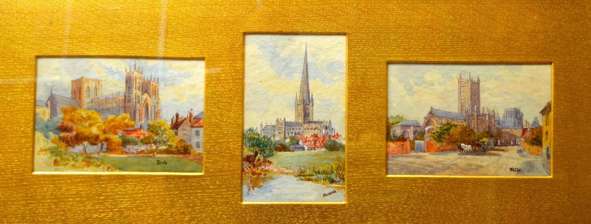 19th Century British School - watercolours