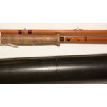 J.S. Sharpe fishing rod.