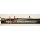 A Daiwa 'Paul Kerry' Supercast PKCS123M 12ft. three-piece carbon fishing rod, with original Daiwa