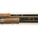 Two House of Hardy fishing rods.