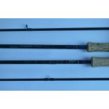 Two Daiwa spinning rods and slips.