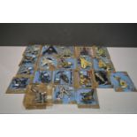 Italeri models of fighter jet aircraft and a helicopter (20)