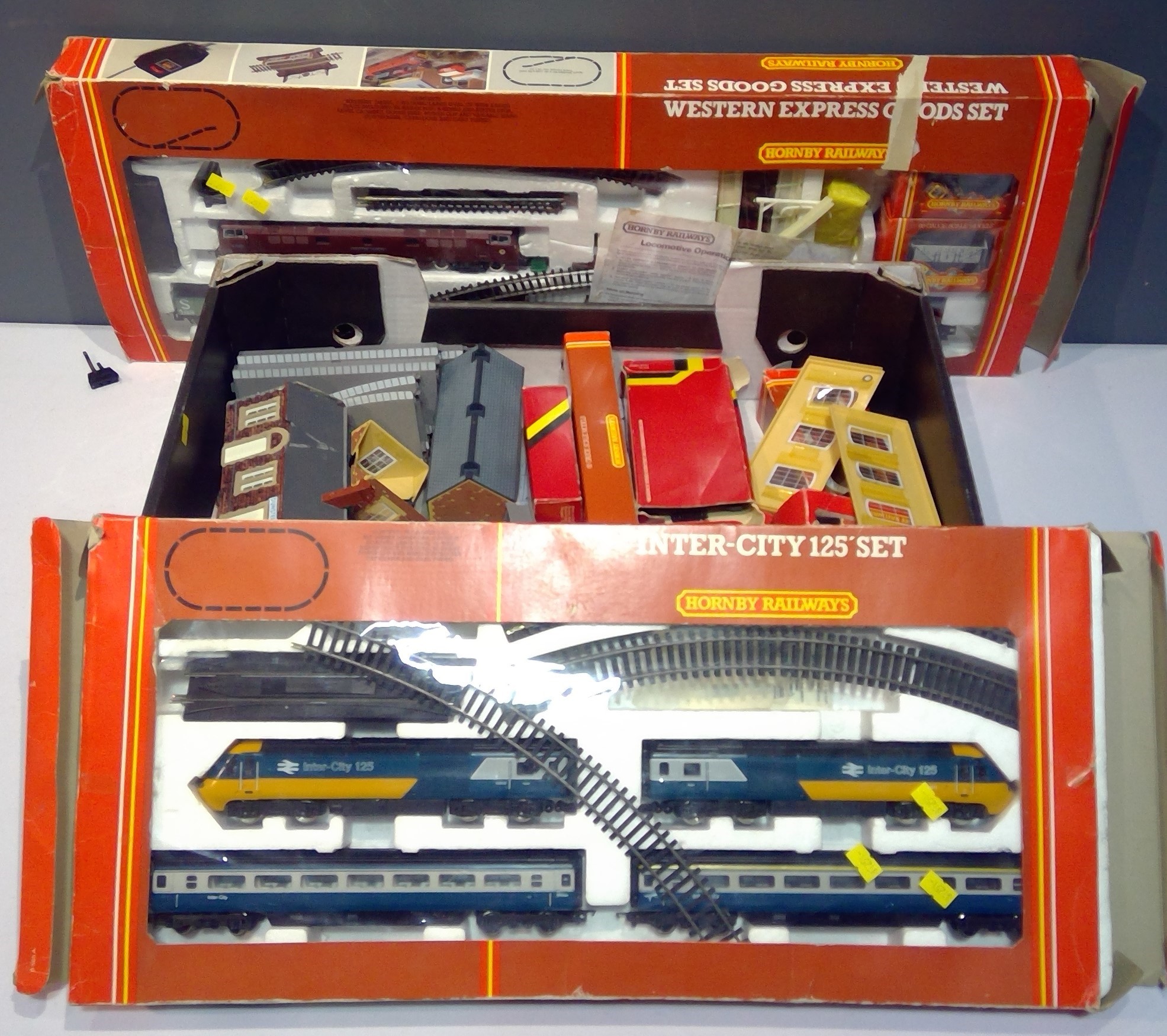 Hornby (Margate) OO Gauge train sets etc.