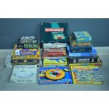Assorted board games, Jigsaws etc c1970's.