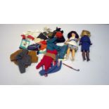 Tressy Dolls with Sindy/Tressy accessories.