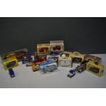 Boxed and unboxed diecast vehicles - various.