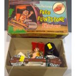 Marx (Hong Kong) Tinplate Fred Flintstone Flivver remote control Stone-age car.