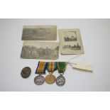 First World War medals and other military ephemera