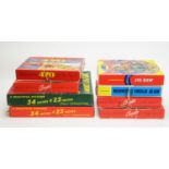 Waddington's, England: eight mid 20th Century jigsaw puzzles.