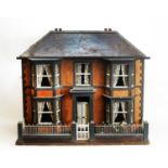 An antique doll's house: Victorian suburban villa.
