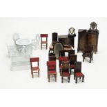 Mattel: Little Farm metal and plastic doll's house lounge furniture; and garden furniture.