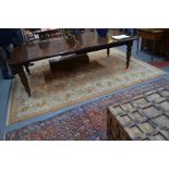 A handmade Ziegler design Agra carpet