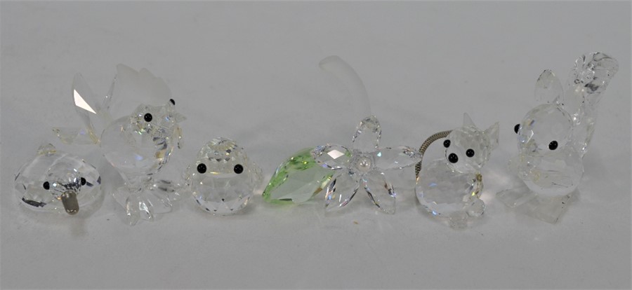 Six Swarovski crystal models - Image 3 of 4