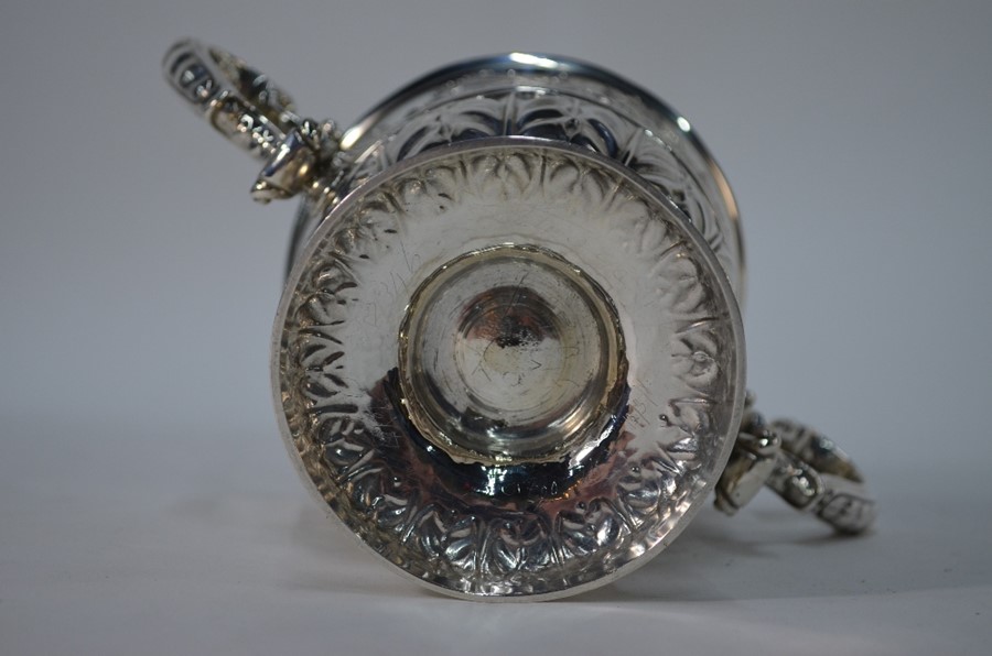 A George II silver loving cup - Image 8 of 8